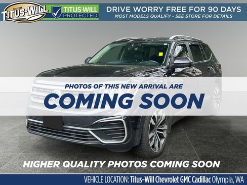 Used 2021 Volkswagen Atlas SEL R-Line image 3