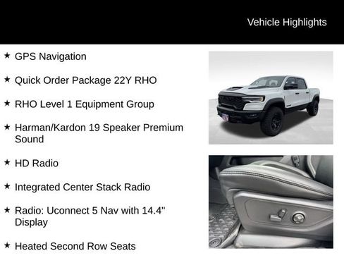 New 2026 RAM 1500 RHO w/ RHO Level 1 Equipment Group AWD/4WD image 7
