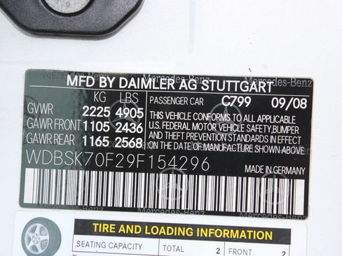 Used 2009 Mercedes-Benz SL 63 AMG image 21