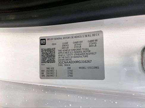 Used 2024 Chevrolet Silverado 1500 W/T w/ WT Fleet Convenience Package image 30