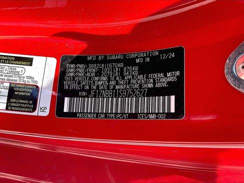 Used 2025 Toyota GR86 w/ ALL Weather Mat Package (TMS) RWD image 19