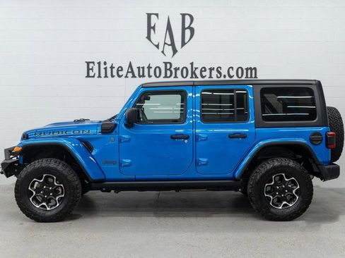 Used 2023 Jeep Wrangler Unlimited Rubicon 4xe w/ Cold Weather Group image 2