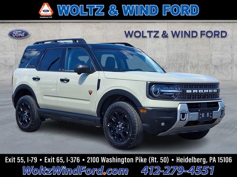 Certified 2025 Ford Bronco Sport Badlands AWD/4WD image 1