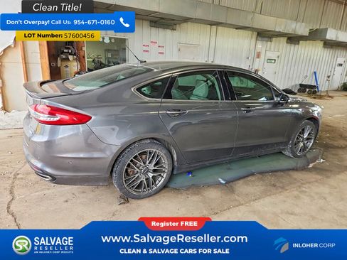 Used 2017 Ford Fusion Platinum AWD/4WD image 4