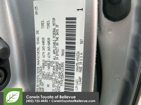 New 2026 Toyota Tundra Platinum image 27