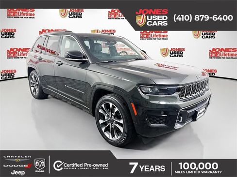 Used 2023 Jeep Grand Cherokee Overland w/ Adv Protech Group III AWD/4WD image 1