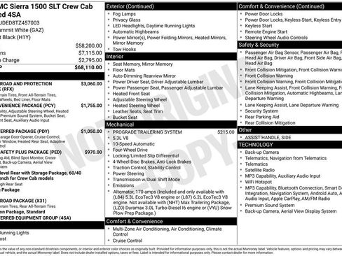 New 2026 GMC Sierra 1500 SLT AWD/4WD image 36
