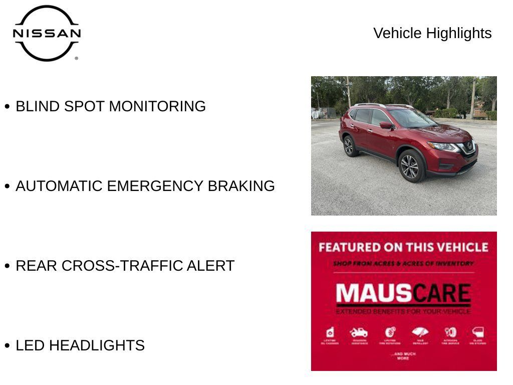 Certified 2019 Nissan Rogue SV w/ Premium Package AWD/4WD image 8
