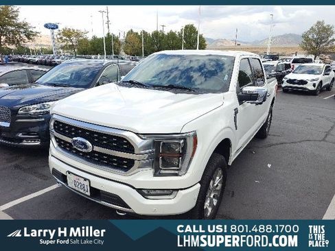 Used 2021 Ford F150 Platinum w/ Equipment Group 701A High AWD/4WD image 1