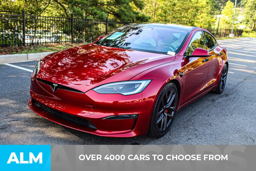 Used 2025 Tesla Model S Plaid AWD/4WD image 2
