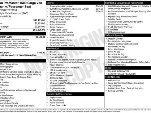 New 2026 RAM ProMaster 1500 w/ Safety Group image 15