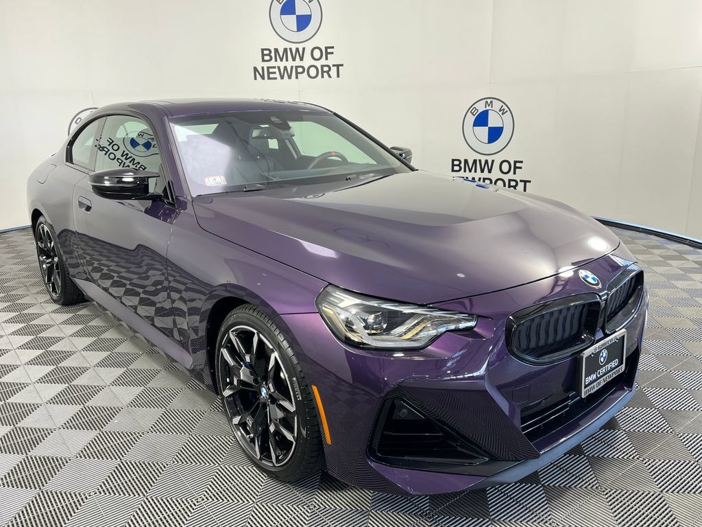 Certified 2025 BMW M240i xDrive Coupe w/ Premium Package AWD/4WD image 1