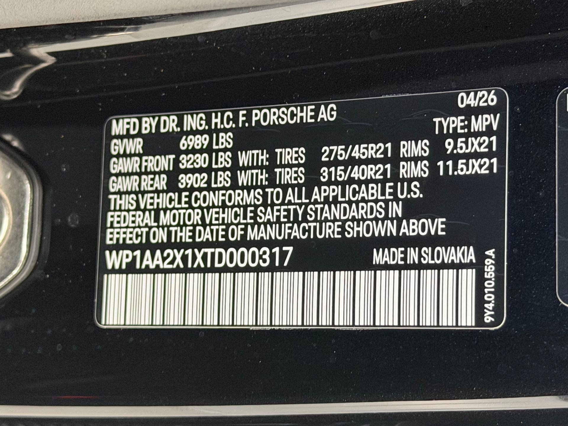 New 2026 Porsche Cayenne Electric AWD/4WD image 28