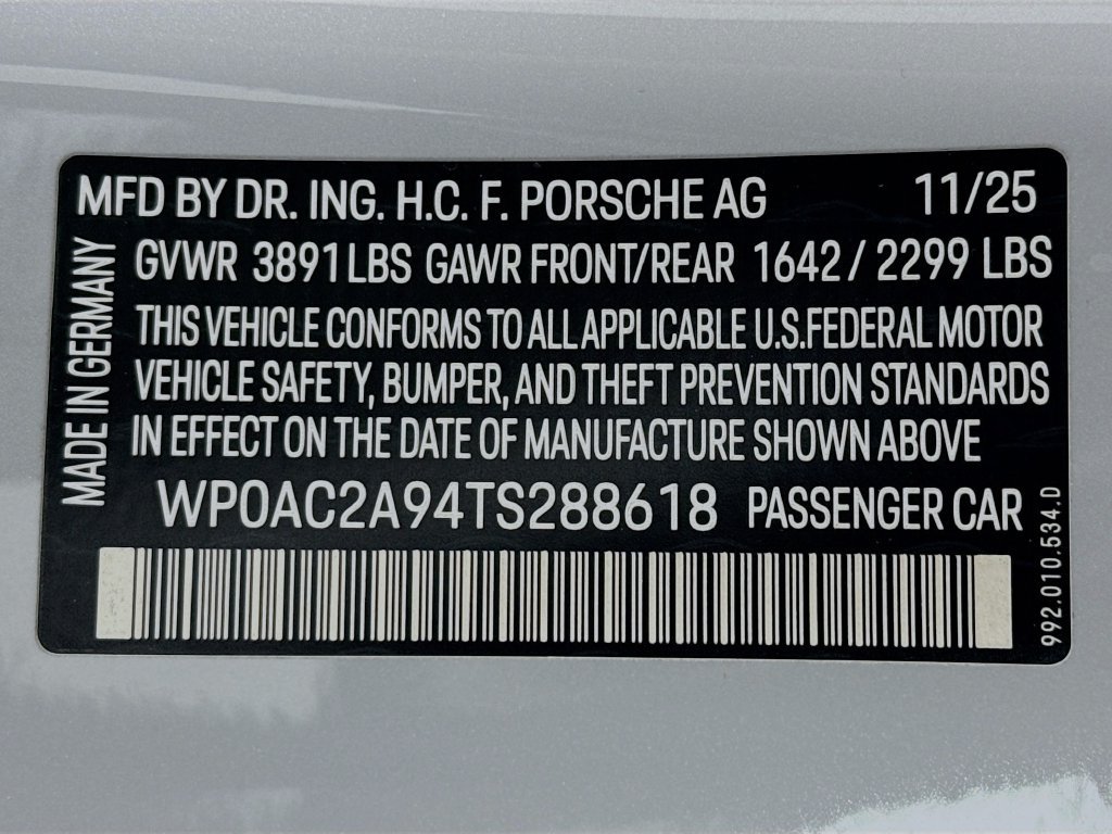 Used 2026 Porsche 911 GT3 RWD image 41