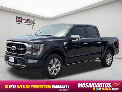 Used 2021 Ford F150 Platinum w/ Equipment Group 701A High AWD/4WD image 3