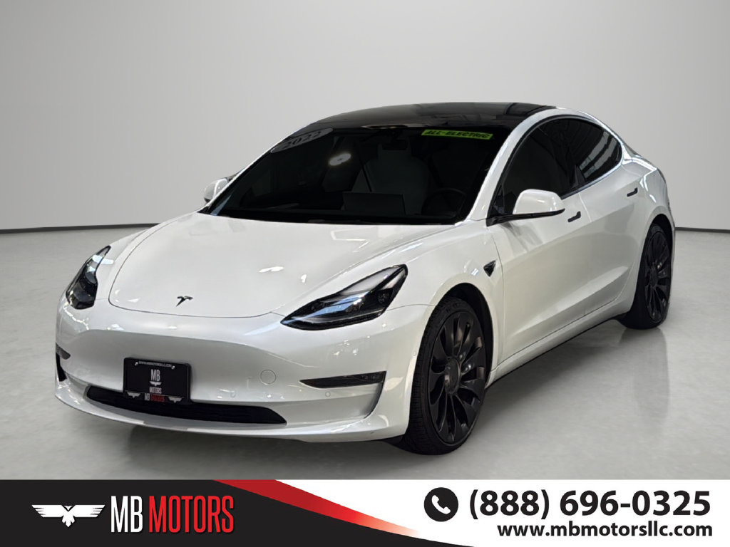 Used 2022 Tesla Model 3 Performance AWD/4WD image 1