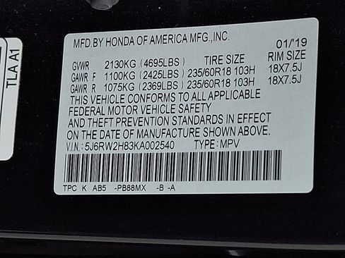 Used 2019 Honda CR-V EX-L image 28