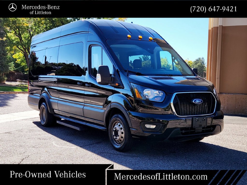 Used 2023 Ford Transit 350 XLT w/ Livery Package RWD image 3