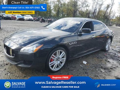 Used 2016 Maserati Quattroporte S Q4 image 1