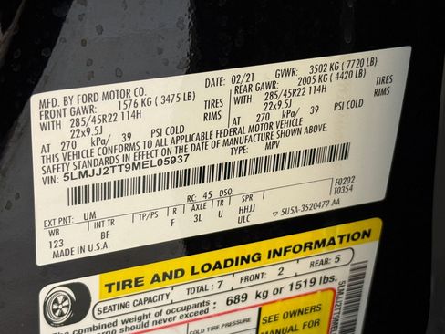 Used 2021 Lincoln Navigator Black Label image 21