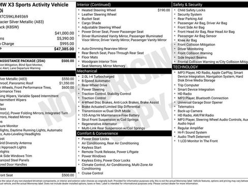 Used 2019 BMW X3 sDrive30i w/ Driving Assistance Package RWD image 6