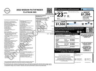 Used 2022 Nissan Pathfinder Platinum w/ Cargo Package video 1