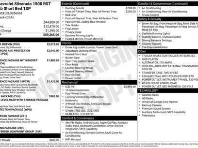 Used 2020 Chevrolet Silverado 1500 RST w/ All-Star Edition