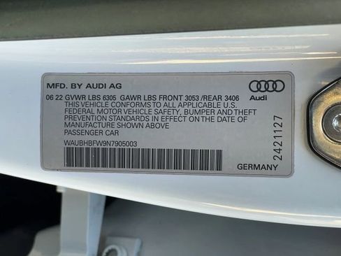 Used 2022 Audi RS e-tron GT w/ Carbon Performance Package image 47