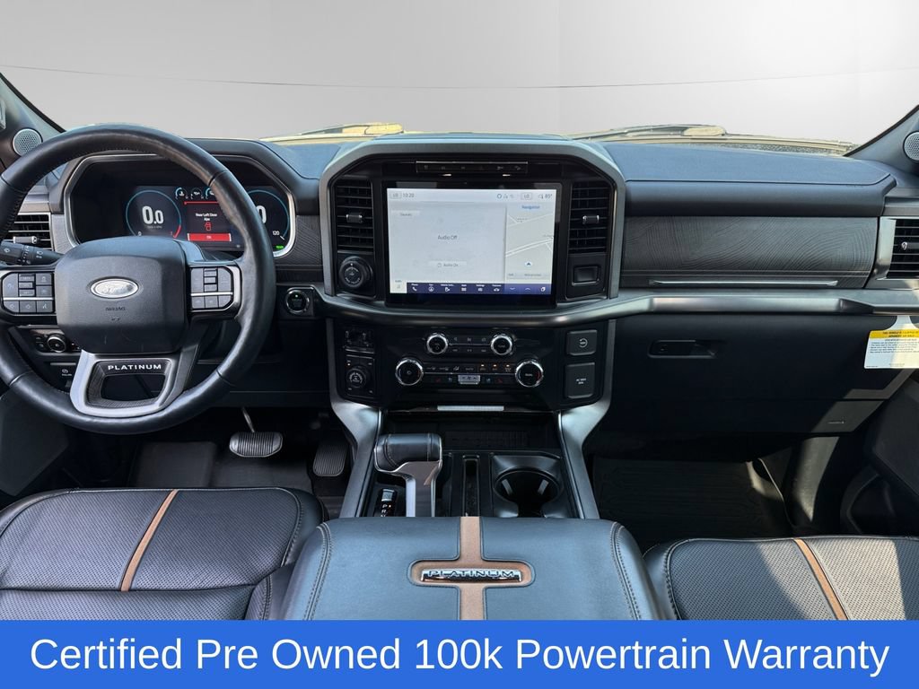 Certified 2023 Ford F150 Platinum w/ Equipment Group 701A High AWD/4WD image 10