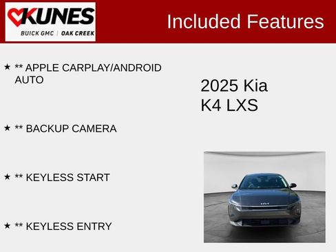 Used 2025 Kia K4 FWD image 2