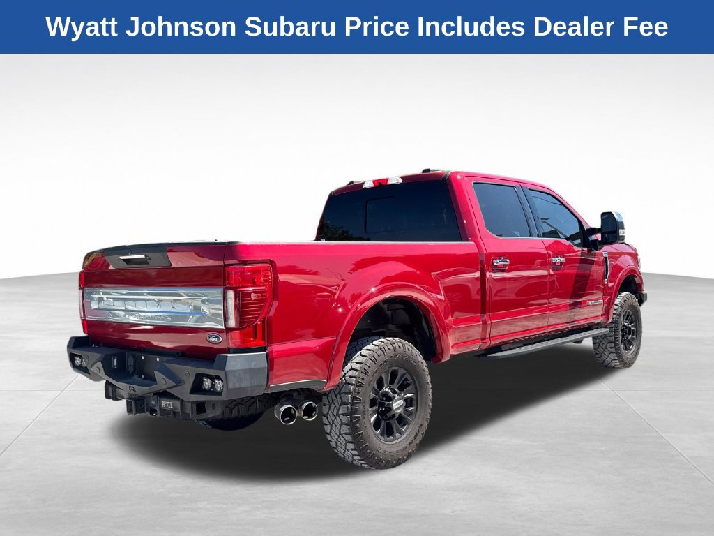 Used 2022 Ford F250 Platinum w/ Tremor Off-Road Package AWD/4WD image 8