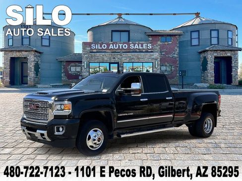 Used 2018 GMC Sierra 3500 Denali w/ Duramax Plus Package AWD/4WD image 1