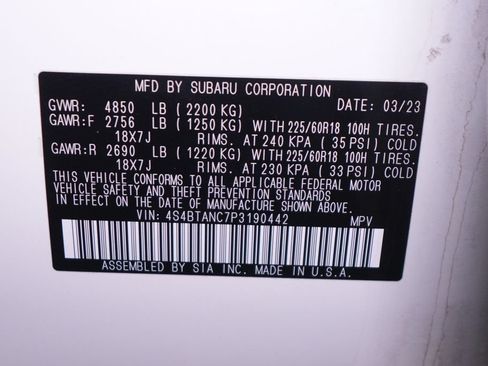 Used 2023 Subaru Outback Limited AWD/4WD image 45