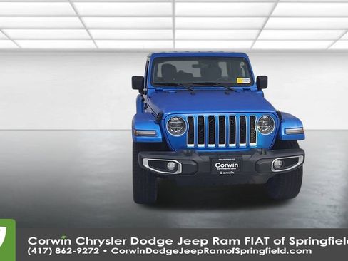 Used 2021 Jeep Wrangler Unlimited Sahara w/ Cold Weather Group image 3