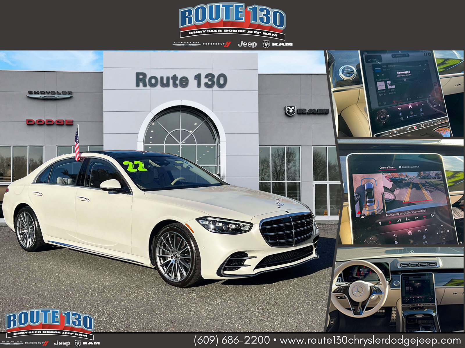 Used 2022 Mercedes-Benz S 580 4MATIC Sedan image 1