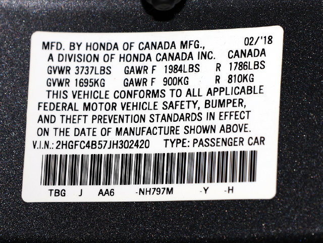 Used 2018 Honda Civic LX image 32