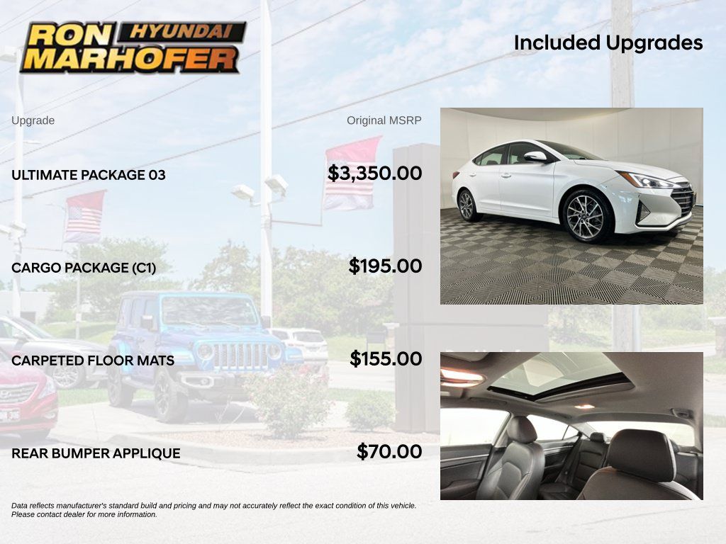 Used 2020 Hyundai Elantra Limited w/ Ultimate Package 03 FWD image 6