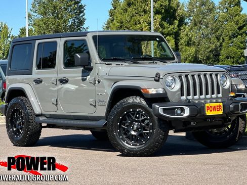 Used 2020 Jeep Wrangler Unlimited Sahara AWD/4WD image 1