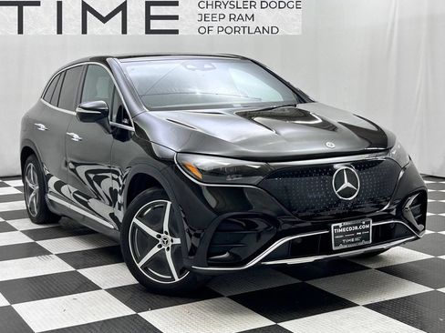 Used 2023 Mercedes-Benz EQE 350+ 4MATIC SUV w/ AMG Line Exterior Package image 1