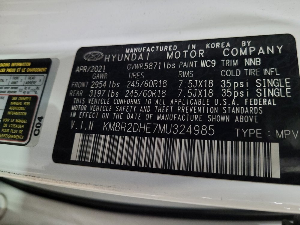 Used 2021 Hyundai Palisade SEL AWD/4WD image 33