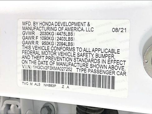 Used 2021 Honda Accord Sport image 33