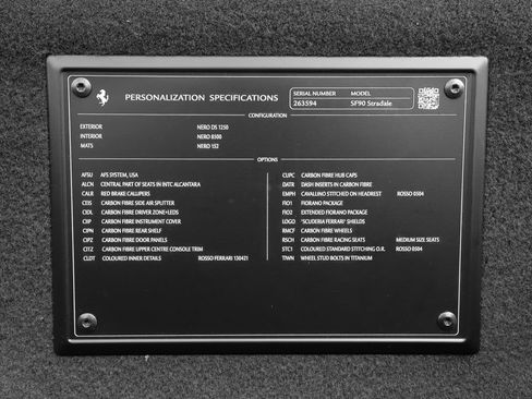 Certified 2021 Ferrari SF90 Stradale AWD/4WD image 8