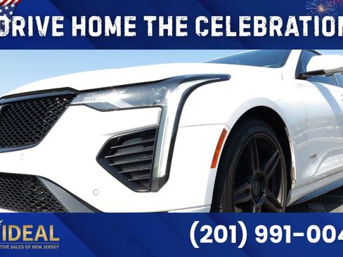 Used 2021 Cadillac CT4 V w/ Technology Package AWD/4WD image 4
