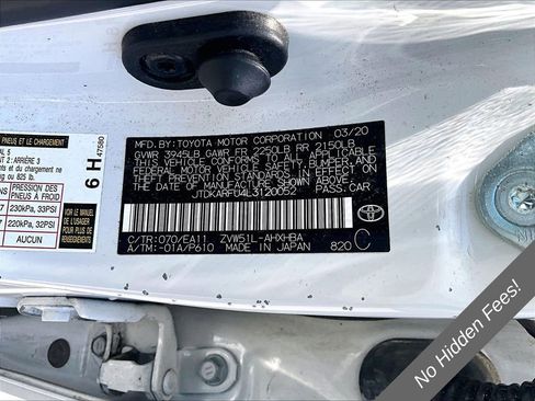 Used 2020 Toyota Prius Limited FWD image 30
