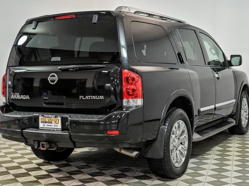 Used 2015 Nissan Armada Platinum w/ 2nd Row Captain Seat Package AWD/4WD image 8