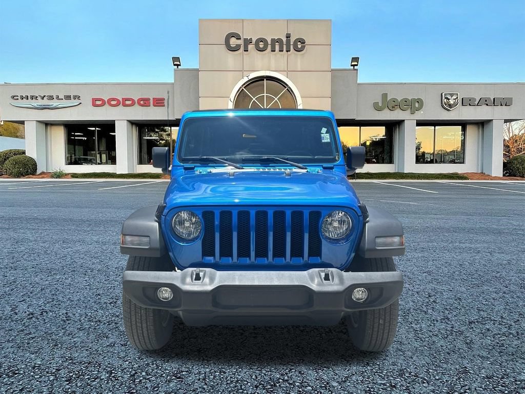 Used 2022 Jeep Wrangler Unlimited Sport w/ Sun And Sound Package AWD/4WD image 8