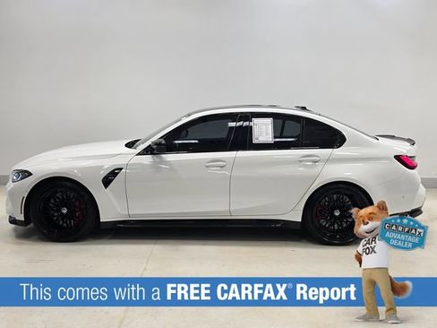 Used 2023 BMW M3 w/ Parking Assistance Package RWD image 2