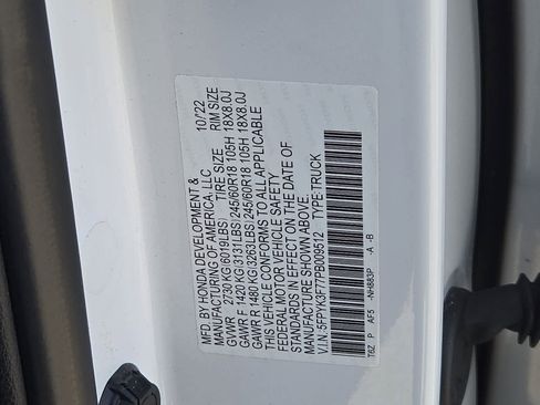 Certified 2023 Honda Ridgeline RTL-E image 28