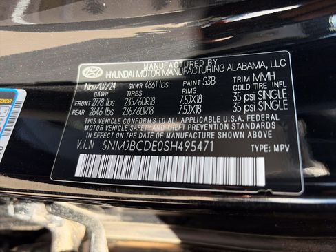 Certified 2025 Hyundai Tucson SEL AWD/4WD image 59