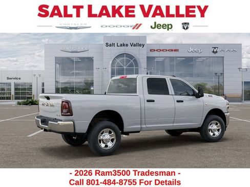 New 2026 RAM 3500 Tradesman w/ Chrome Appearance Group A AWD/4WD image 4